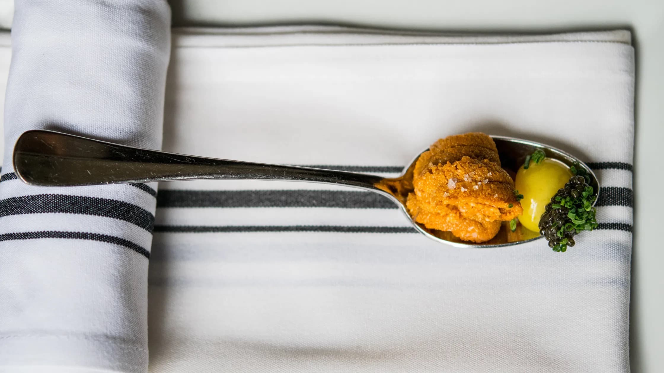 Premium uni harvested from ranched urchins